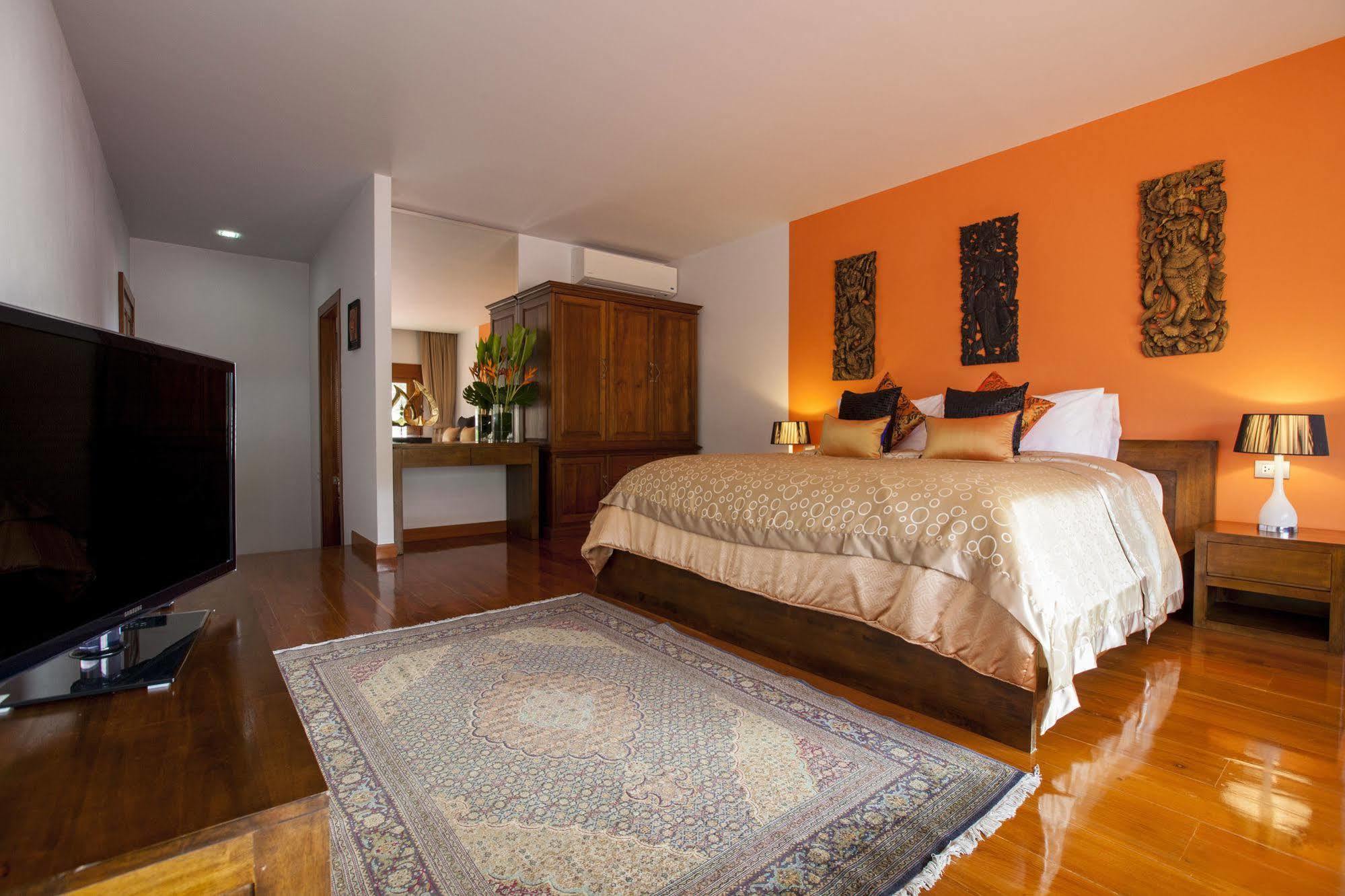 Baan Phuttarak - Seaview Private Villa Choeng Mon Kültér fotó